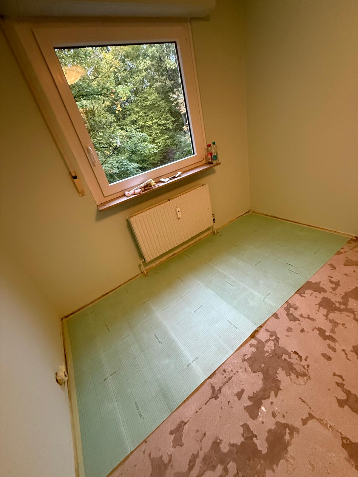 Untergrund vorbereitung Zimmer